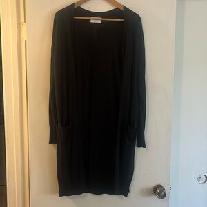 Old Navy Black Long Cardigan Sweater Size S